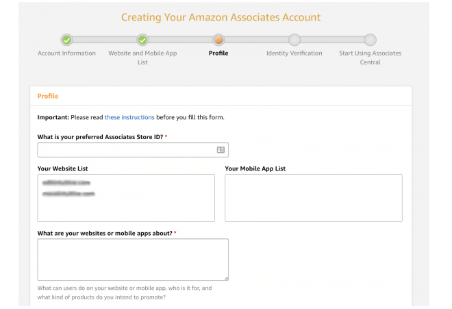 Amazon Affiliate Program and Step-by-Step
