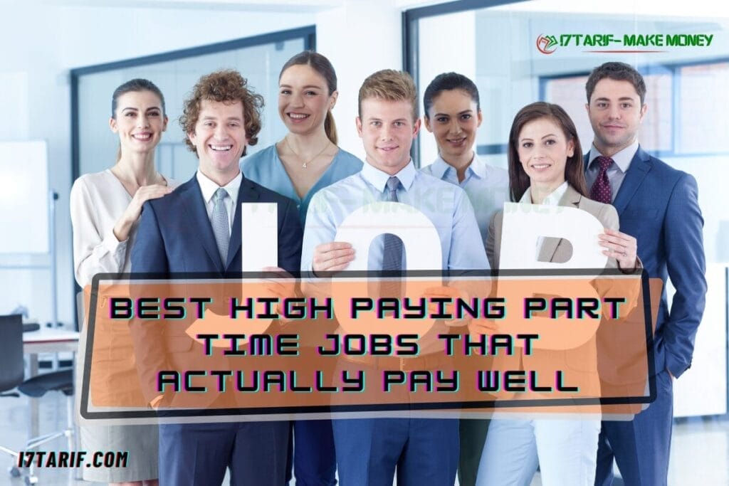 high paying part time jobs